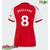 Camiseta Arsenal Martin Odegaard #8 Primera Equipación para mujer 2026-27 manga corta